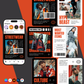 Streetwear Promo Instagram Post / Carousel – Niche specific for Growth & Sales, Instagram Templates, Instagram Post, Facebook Post, Facebook Templates