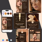 Beauty Cosmetics Promo Instagram Post / Carousel – Niche specific for Growth & Sales, Instagram Templates, Instagram Post, Facebook Post, Facebook Templates