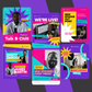 Podtalk Podcast Instagram Post + Story Templates – Niche specific for Growth & Sales, Instagram Templates, Instagram Post, Facebook Post, Facebook Templates