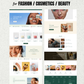 Pose Shopify Theme – Elegant, Modern & High-Converting Design for Cosmetics and Skincare Brands