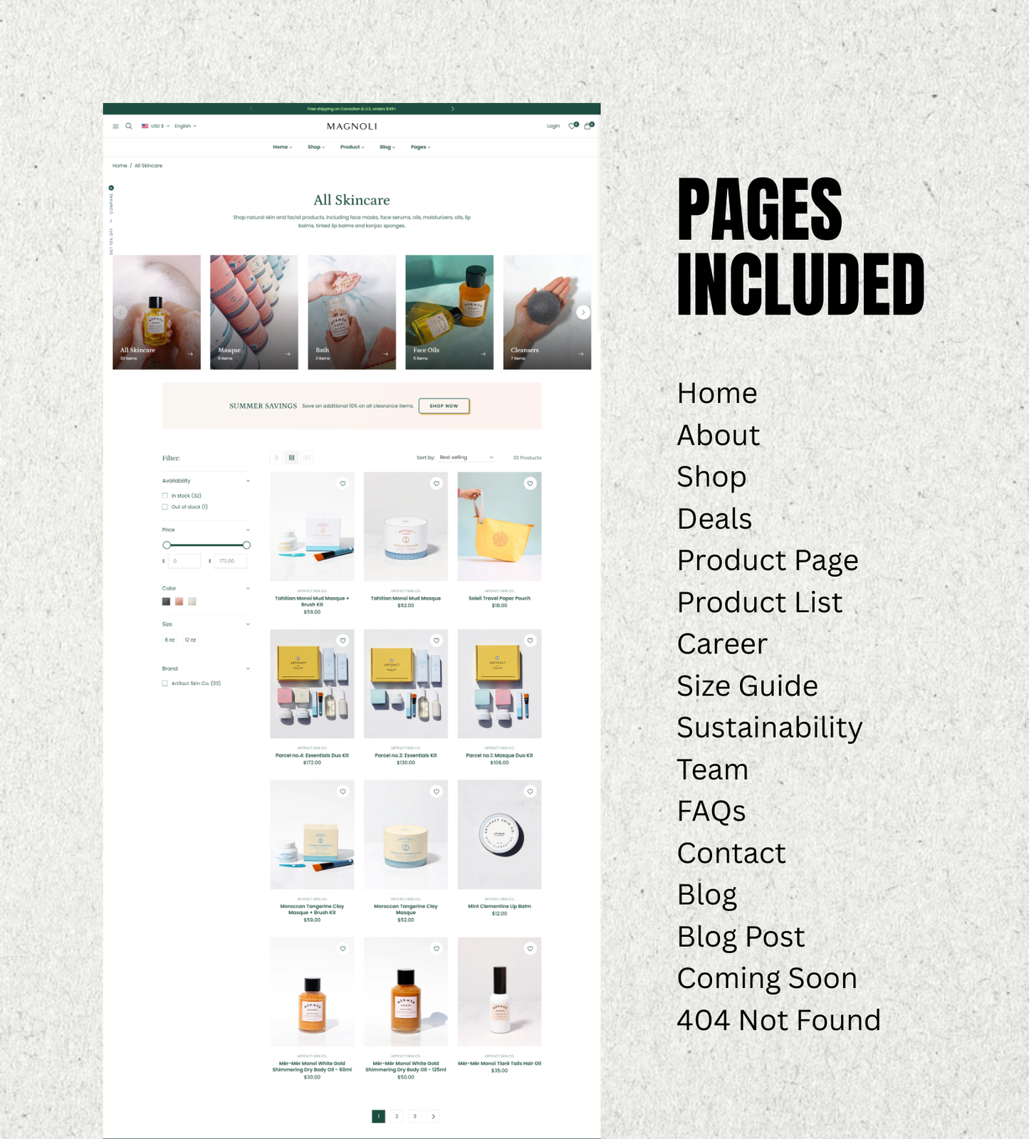 Pose Shopify Theme – Elegant, Modern & High-Converting Design for Cosmetics and Skincare Brands