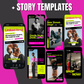 Premium Fashion Promo Instagram Post + Story Templates – Niche specific for Growth & Sales, Instagram Templates, Instagram Post, Facebook Post, Facebook Templates