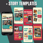 Garage Sale Fashion Promo Instagram Post + Story Templates – Niche specific for Growth & Sales, Instagram Templates, Instagram Post, Facebook Post, Facebook Templates