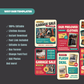 Garage Sale Fashion Promo Instagram Post + Story Templates – Niche specific for Growth & Sales, Instagram Templates, Instagram Post, Facebook Post, Facebook Templates