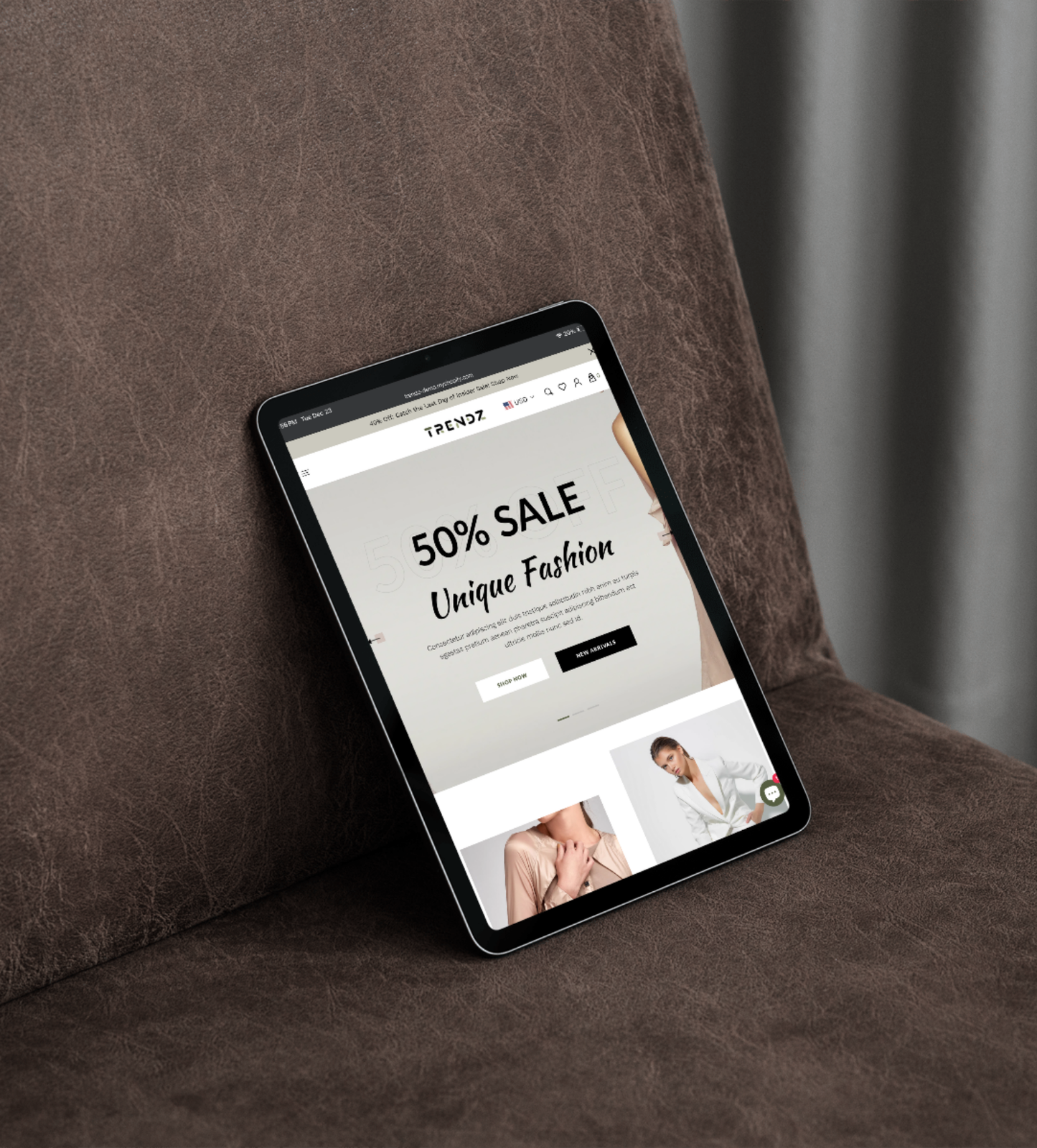Trendz Shopify Theme – Trend-Driven, Modern Design for Boutique, Fashion & Beauty Stores