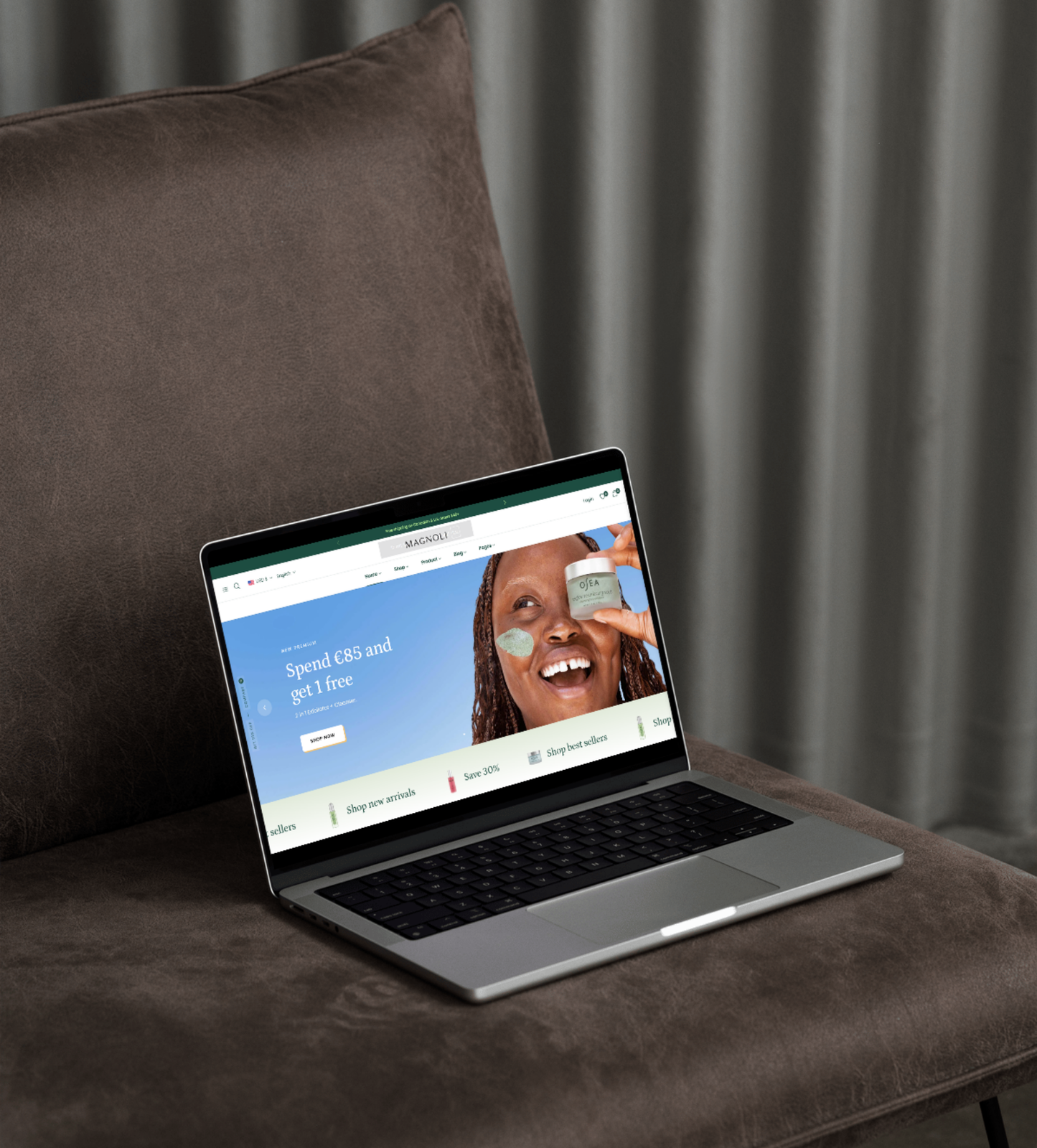 Pose Shopify Theme – Elegant, Modern & High-Converting Design for Cosmetics and Skincare Brands